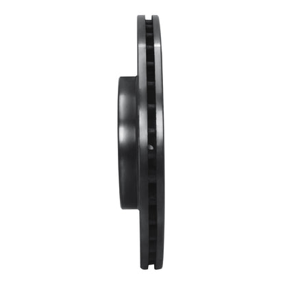 R1 Concepts R1 05-22 Mitsubishi Outlander PHEV Front Left Drilled & Slotted Black Brake Rotor