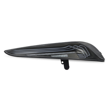 AlphaRex 20-24 Toyota Supra LUXX-Series Laser Style LED Tail Lights Black