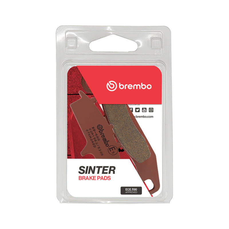Brembo Powersports Brembo 07-15 Kawasaki KFX Right 450cc Sinter Brake Pad - Front
