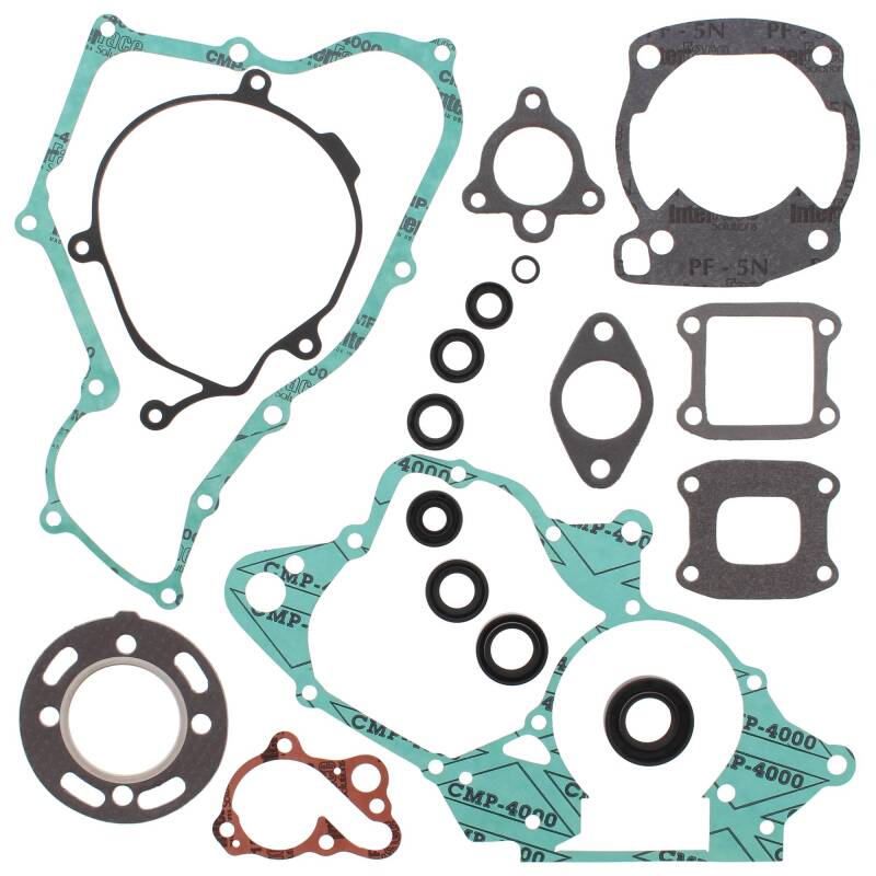 Vertex Pistons Vertex Gaskets 1985 Honda CR80R Complete Gasket Kit w/ Oil Seals