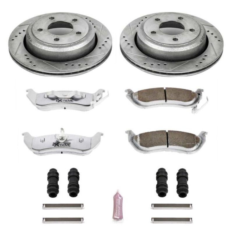 PowerStop Power Stop 10-11 Ford Ranger Rear Z26 Street Warrior Brake Kit