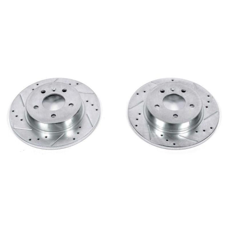 PowerStop Power Stop 06-11 Buick Lucerne Rear Evolution Drilled & Slotted Rotors - Pair