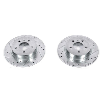 PowerStop Power Stop 06-11 Buick Lucerne Rear Evolution Drilled & Slotted Rotors - Pair