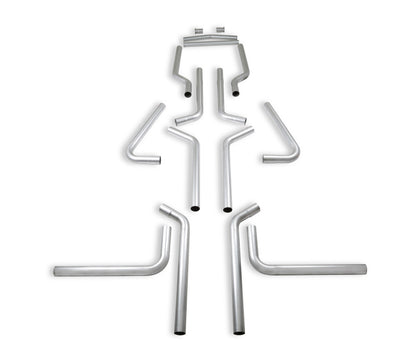 Flowmaster U-FIT 2.50 in. Aluminized Steel Dual Kit
