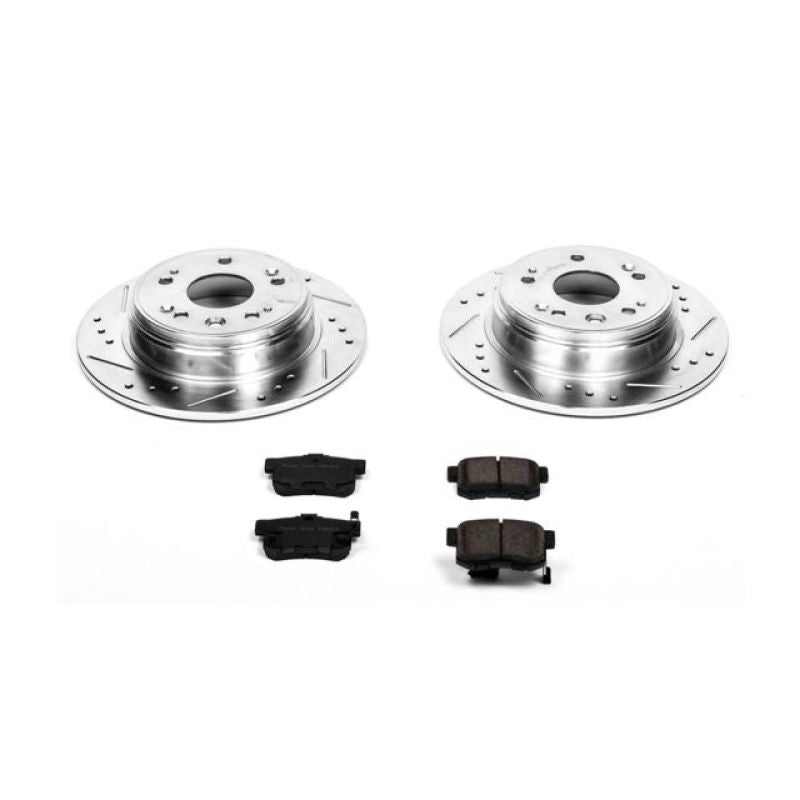 PowerStop Power Stop 02-04 Honda CR-V Rear Z23 Evolution Sport Brake Kit