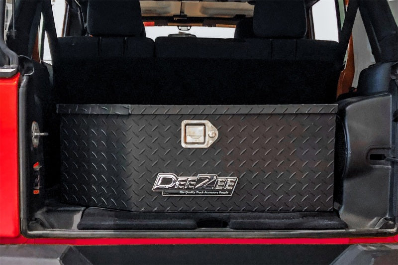 Dee Zee 07-23 Jeep JK/JL Tool Box - Specialty Jeep Box Wide (Txt Blk)