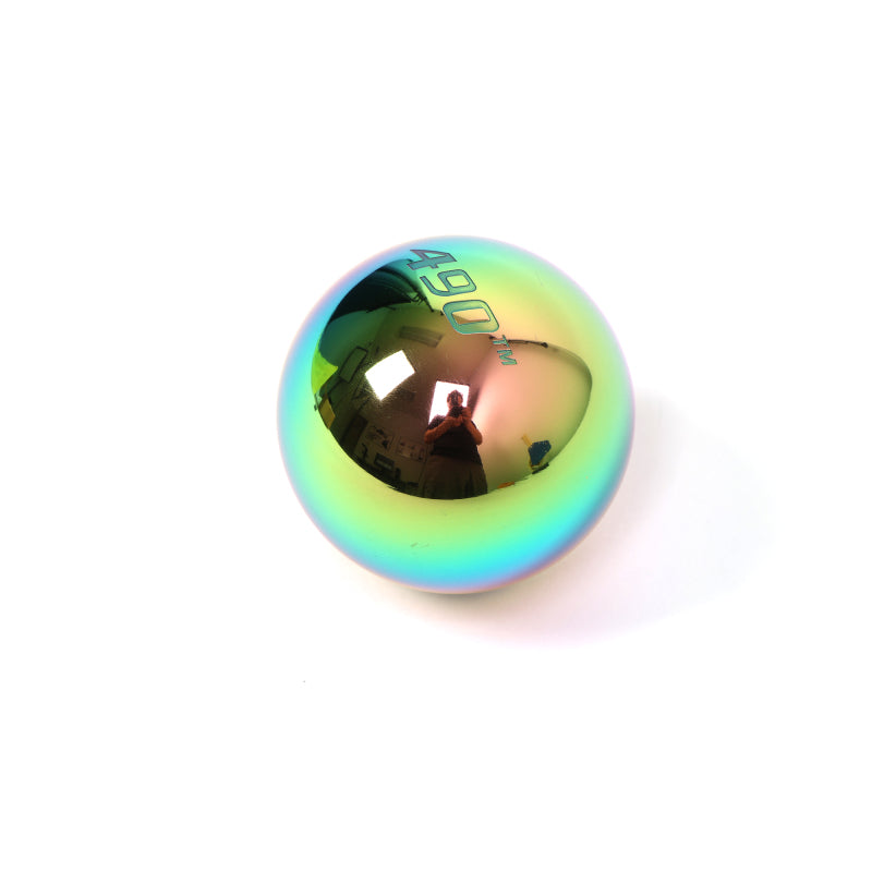 BLOX Racing V2 - 490 Limited Series Spherical Shift Knob 10X1.5 - Neo Chrome