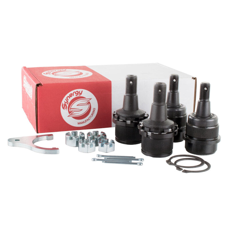 Synergy Mfg Synergy 03-13 Dodge Ram 1500/2500/3500 HD 4x4 Knurled Adjustable Ball Joint Kit