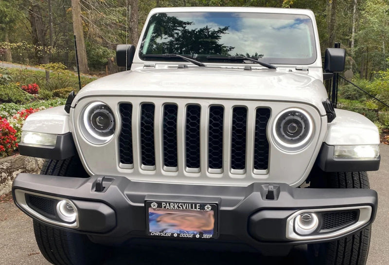ORACLE Lighting Oracle Jeep Wrangler JK/JL/JT High Performance W LED Fog Lights - Red