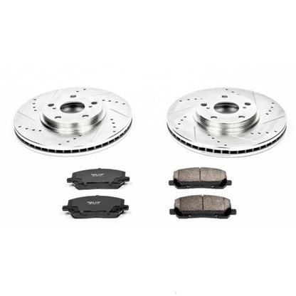 PowerStop Power Stop 01-07 Toyota Highlander Front Z23 Evolution Sport Brake Kit