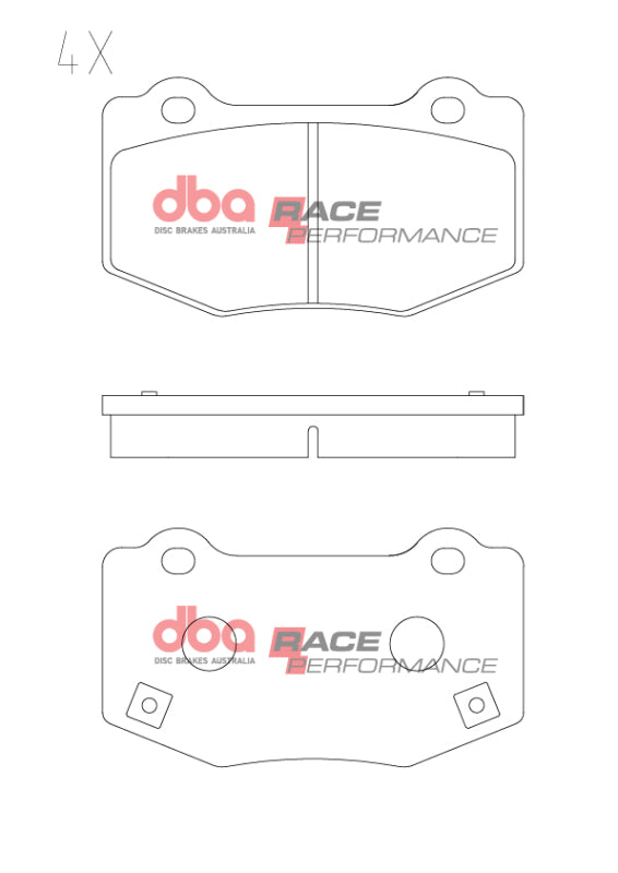 DBA 16-24 Chevrolet Camaro SS (w/Brembo Calipers) RP Performance Rear Brake Pads