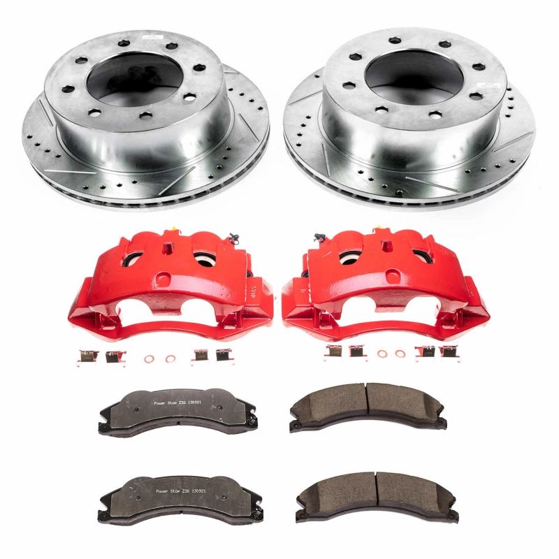 PowerStop Power Stop 11-19 Chevrolet Silverado 3500 HD Rear Z36 Truck & Tow Kit w/Cals