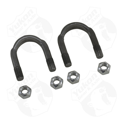 Yukon Gear & Axle Yukon Gear 1310 and 1330 U/Bolt Kit (2 U-Bolts and 4 Nuts) For 9in Ford