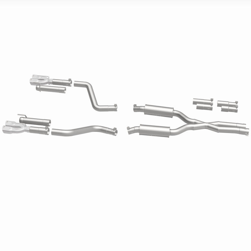 MagnaFlow 2017+ Dodge Challenger 409 SS Polished 3in Quad Tips Cat-Back Exhaust
