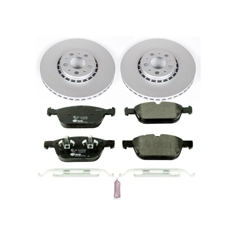 PowerStop Power Stop 03-14 Volvo XC90 Front Euro-Stop Brake Kit