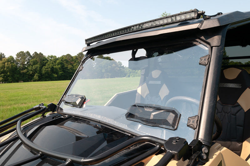Seizmik 16-23 Polaris General 1000 /4/XP Pro-fit Tool-Less Windshield Vented Poly UV