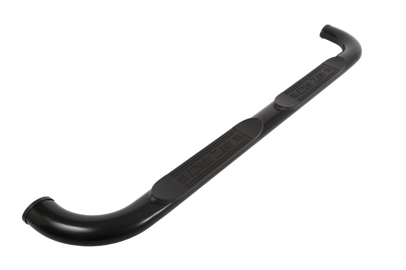 Dee Zee 14-19 Chevrolet Silverado Tubes - 4In Oval Black Steel CrewCab