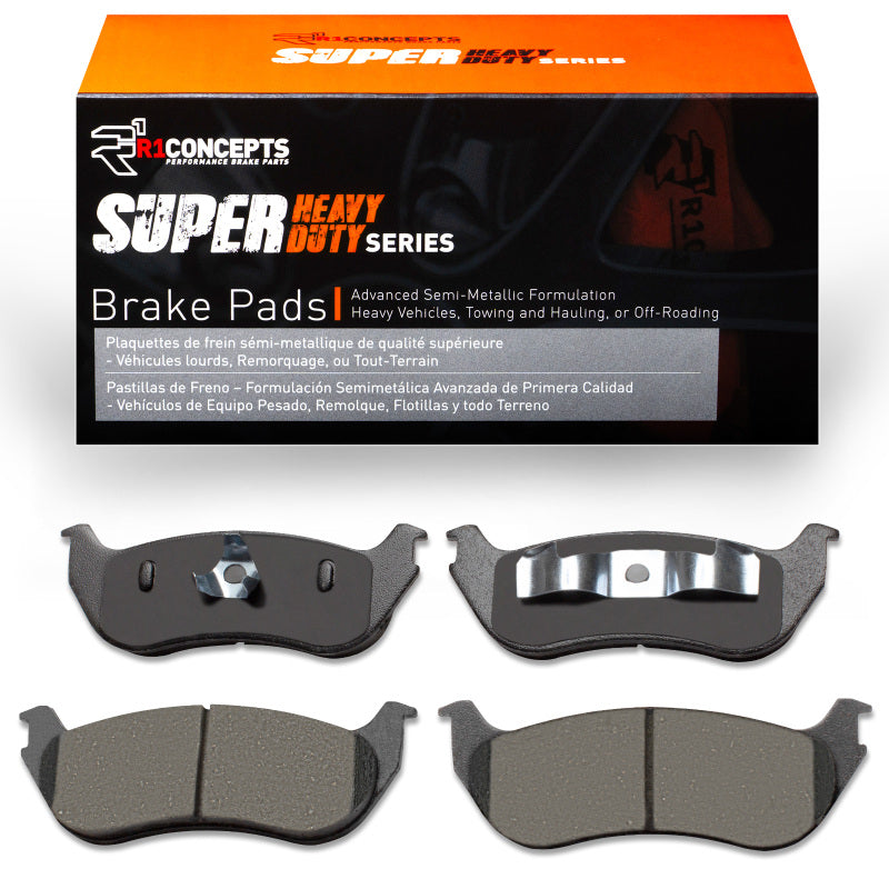 R1 Concepts R1 02-05 Mercury Mountaineer Rear Super Duty Brake Pads