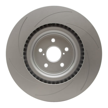 DFC 15-22 Lexus RC F Right Front GeoSPEC Coated Rotor - Slotted