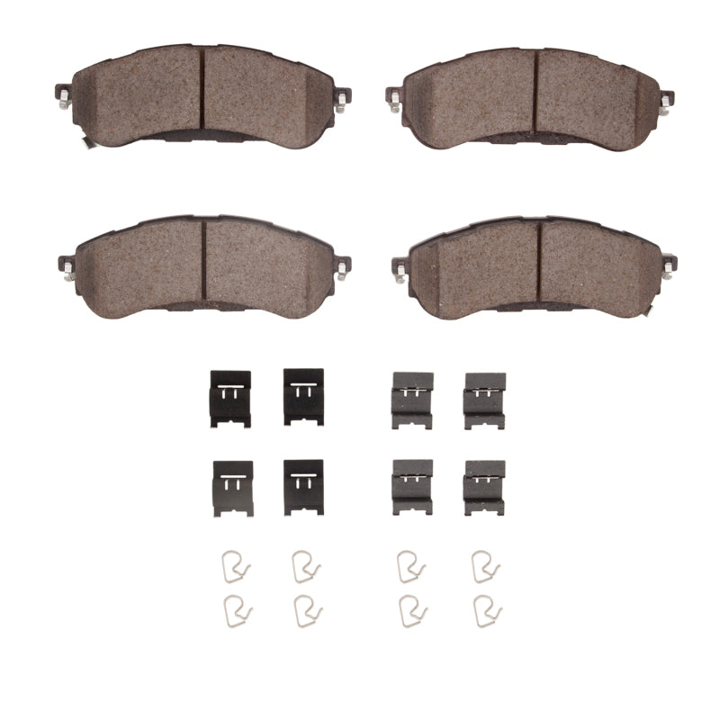 DFC 19-23 Ford Ranger (USA/Canada) Rear Ultimate Duty Performance Brake Pads and Hardware Kit
