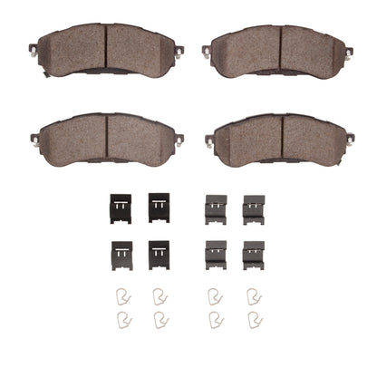 R1 Concepts R1 2019-2023 Ford Ranger (USA/Canada) Rear Performance Off-Road/Tow Brake Pads & Hardware Kit