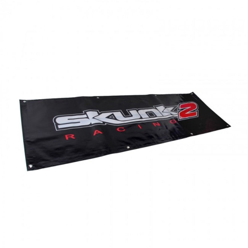 Skunk2 Racing Skunk2 5 FT. Vinyl Shop Banner (Black)