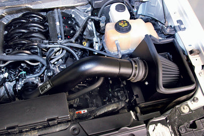 K&N Engineering K&N 11-14 Ford F150 5.0L V8 Black Performance Intake Kit