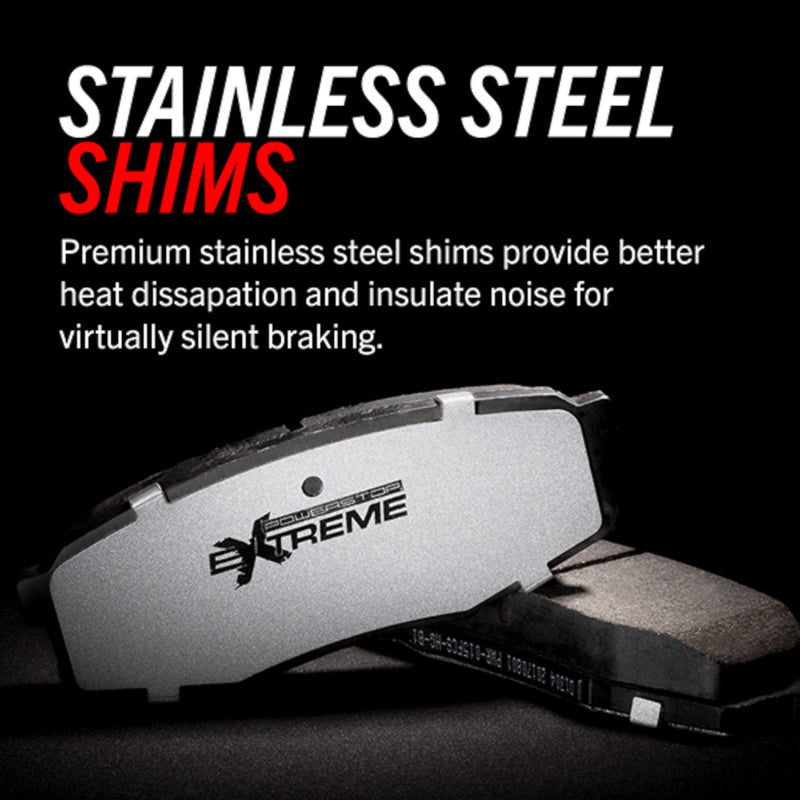 PowerStop Power Stop 08-09 Buick Allure Rear Z26 Extreme Street Brake Pads w/Hardware