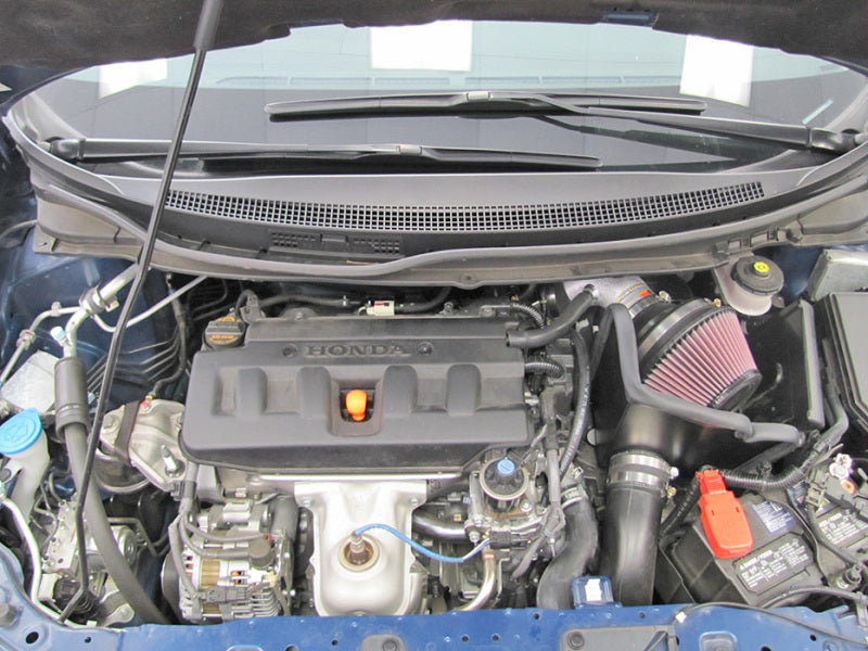 K&N Engineering K&N 12-13 Honda Civic 1.8L L4 Silver Typhoon Intake
