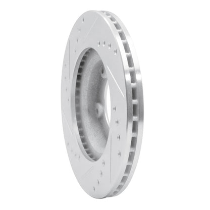R1 Concepts R1 89-08 Toyota Hilux (Mexico) Front Right Drilled & Slotted Silver Brake Rotor