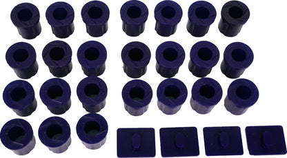 SuperPro 1967-1980 Toyota Land Cruiser Base Rear Leaf Spring and Slipper Pad Bushing Kit