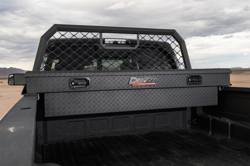 Dee Zee Universal Tool Box - Red Crossover - Single Lid Black BT (Txt Blk)