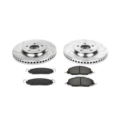 PowerStop Power Stop 11-14 Ford Mustang Front Z23 Evolution Sport Brake Kit