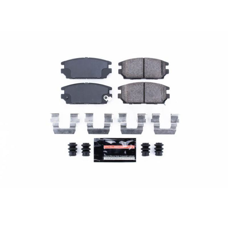 PowerStop Power Stop 91-94 Dodge Stealth Rear Z23 Evolution Sport Brake Pads w/Hardware