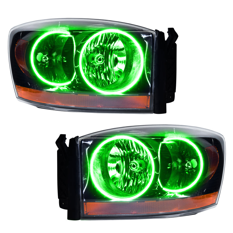 ORACLE Lighting Oracle 06 Dodge Ram SMD HL - Black - ColorSHIFT w/ 2.0 Controller