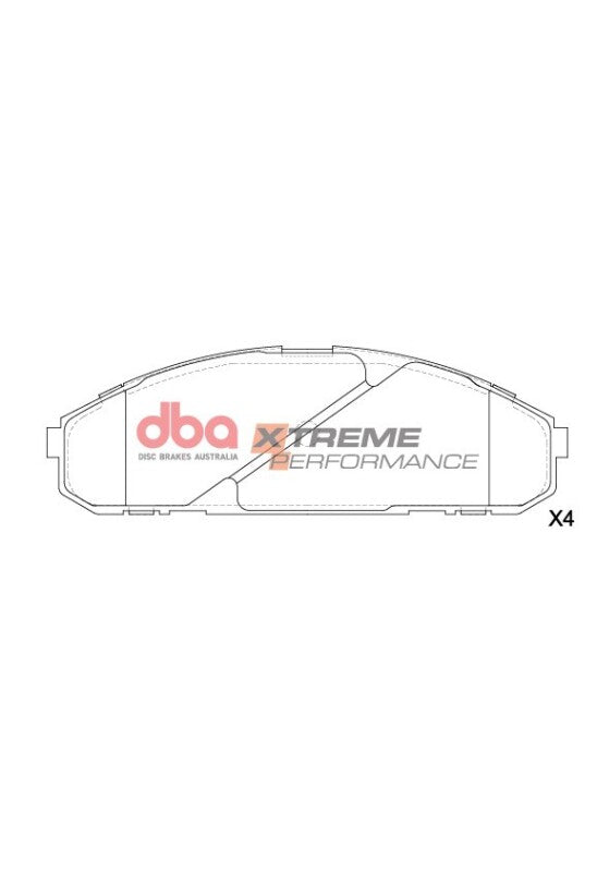 DBA 89-97 Nissan Patrol (Y60) XP Performance Front Brake Pads