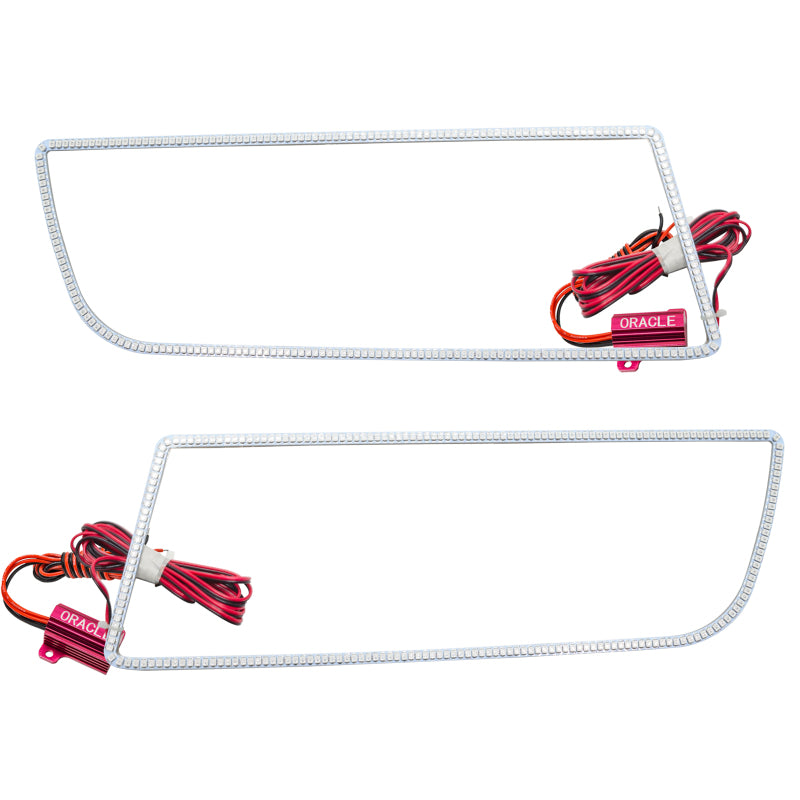 ORACLE Lighting Oracle Chevrolet Camaro Non-RS 14-15 LED Halo Kit Square Style - White