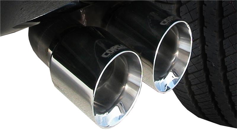 CORSA Performance Corsa 2011-2014 Ford F-150 EcoBoost 3.5L V6 Polished Sport Cat-Back Exhaust