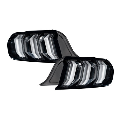 Form Lighting 2015-2023 Ford Mustang LED Tail Lights Clear (Pair)