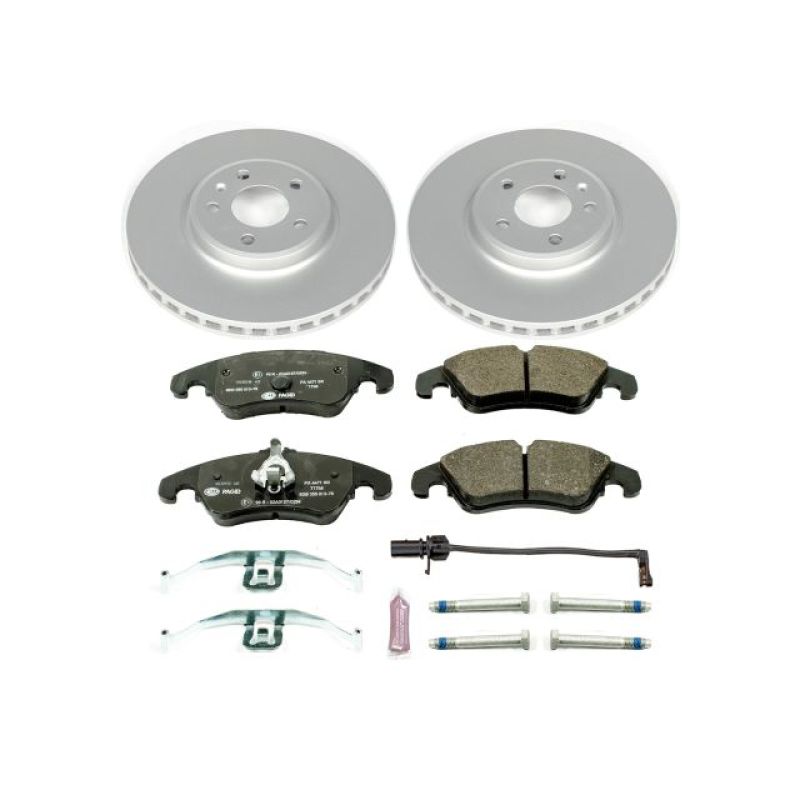 PowerStop Power Stop 09-11 Audi A4 Front Euro-Stop Brake Kit