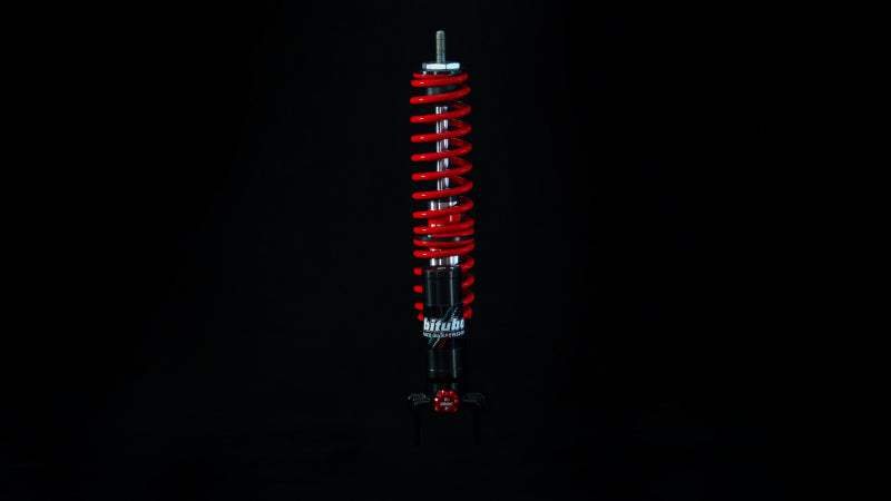 Bitubo Suspension Bitubo YLV0 Monoshock Rear Adjustable: Spring Preload, Compression, Red Spring