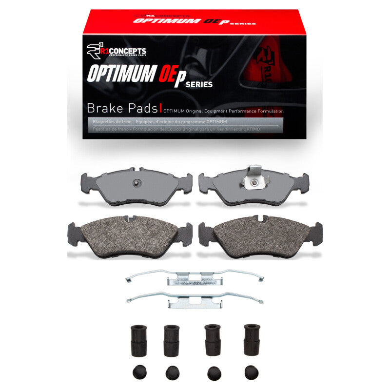 R1 Concepts R1 02-06 Dodge Sprinter 2500 Rear Optimum OE Pads & Hardware Kit