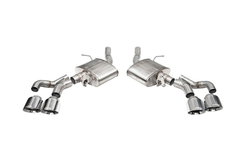 CORSA Performance Corsa 2022-2025 Cadillac CT5-V Blackwing 3in Axle-Back - Act. Exh. - Dual Rear Exit - Twin 4.5inTips