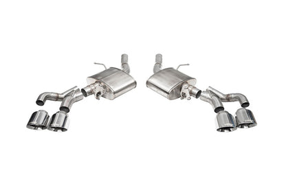 CORSA Performance Corsa 2022-2025 Cadillac CT5-V Blackwing 3in Axle-Back - Act. Exh. - Dual Rear Exit - Twin 4.5inTips
