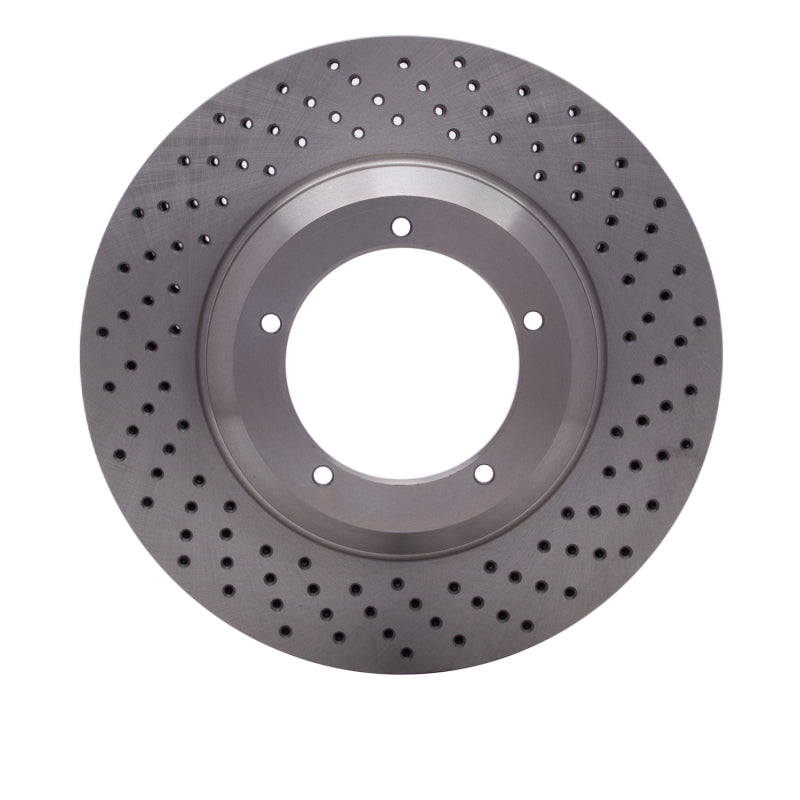 DFC 82-89 Porsche 911 Right Front Drilled Brake Rotor