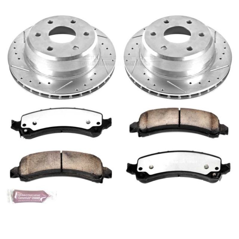 PowerStop Power Stop 03-06 Cadillac Escalade Rear Z36 Truck & Tow Brake Kit
