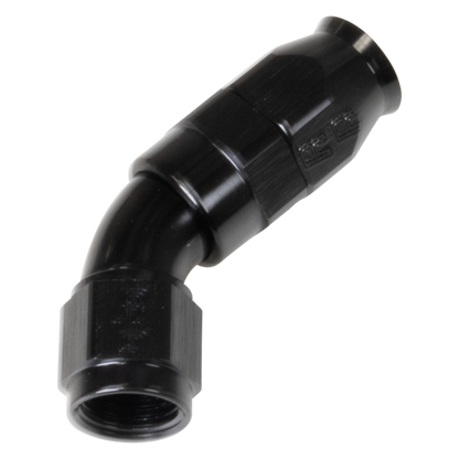 Russell Black 45 -6 Pro Ptfe Hose End