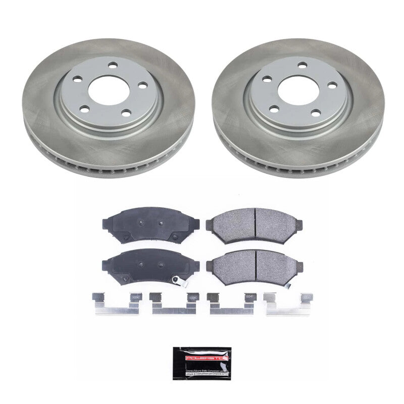 PowerStop Power Stop 2005 Saturn Relay Front Semi-Coated Rotor Kit