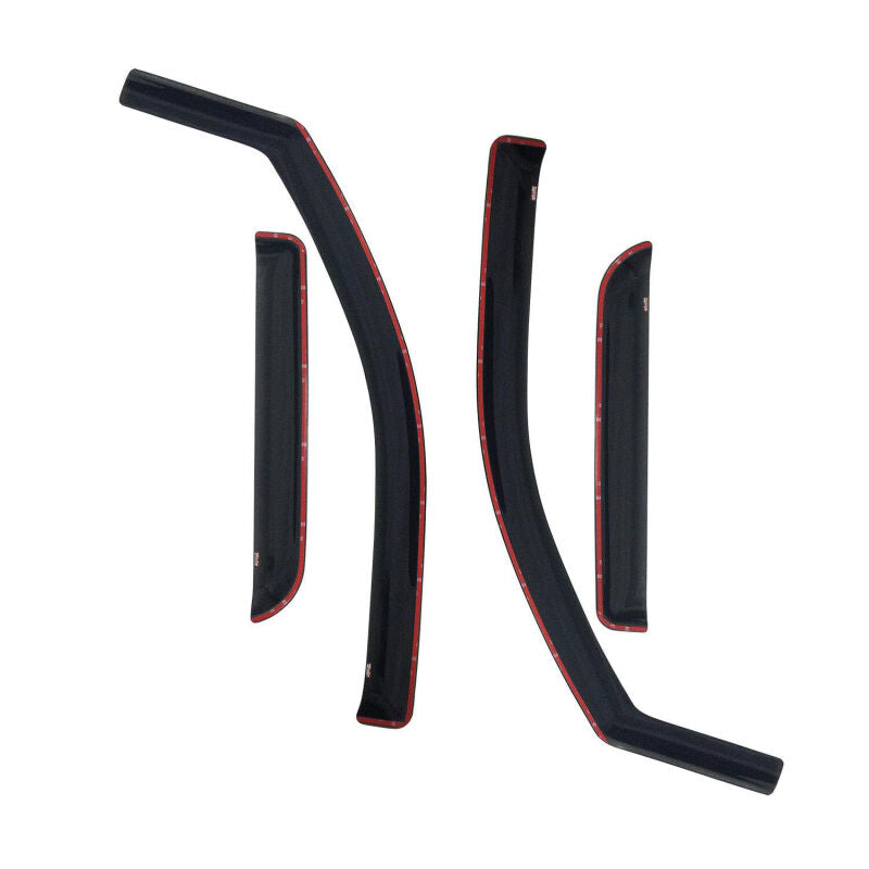 Westin 2007-2014 Chevrolet/GMC Tahoe/Yukon/Yukon Denali In-Channel Wind Deflector 4pc - Smoke