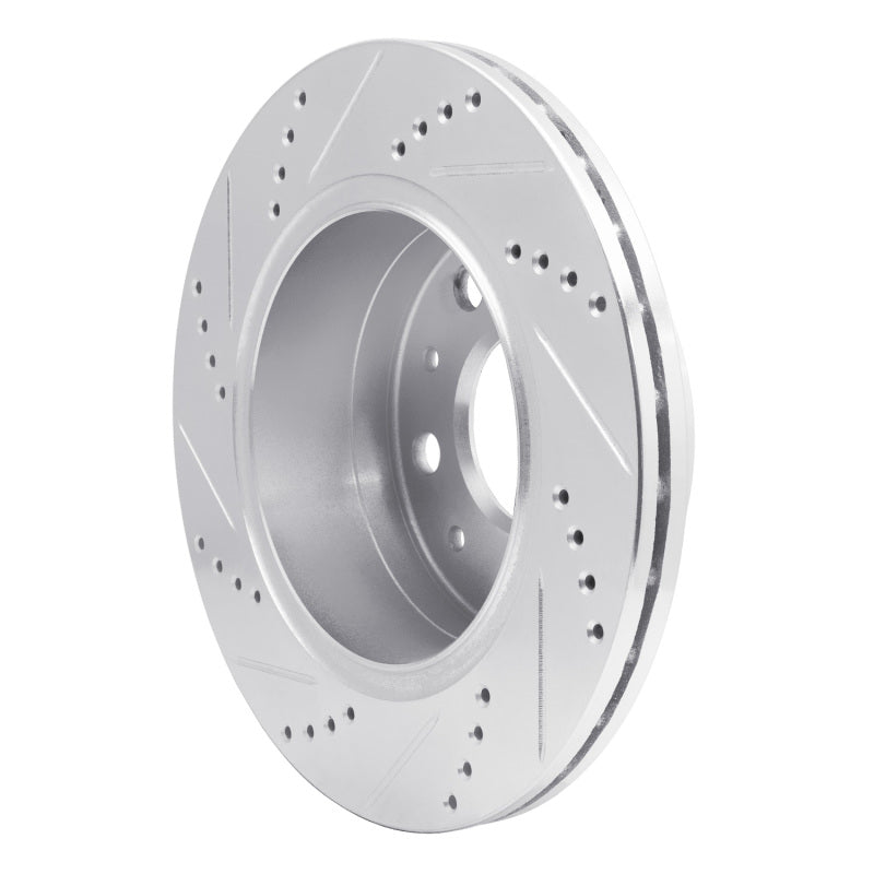 R1 Concepts R1 14-21 Ram Promaster 2500 Rear Right Drilled & Slotted Silver Brake Rotor